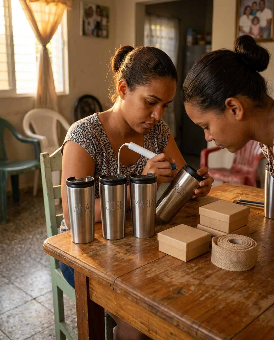 La mercancía sencilla que sale personalizada